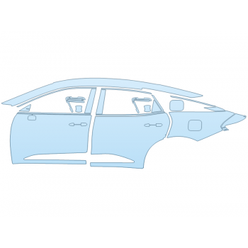 PAINT PROTECTION KIT - 2023 TOYOTA CROWN PLATINUM DRIVER SIDE - PRECUT PPF CLEAR BRA WRAP