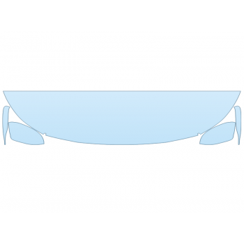 PAINT PROTECTION KIT - 2023 TOYOTA GR COROLLA CIRCUIT EDITION HOOD FENDERS MIRRORS 18 INCH (WRAPPED EDGES) - PRECUT PPF CLEAR BRA WRAP
