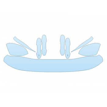 PAINT PROTECTION KIT - 2023 TOYOTA GR COROLLA CIRCUIT EDITION MIRRORS DOOR CUPS LUGGAGE AREA - PRECUT PPF CLEAR BRA WRAP