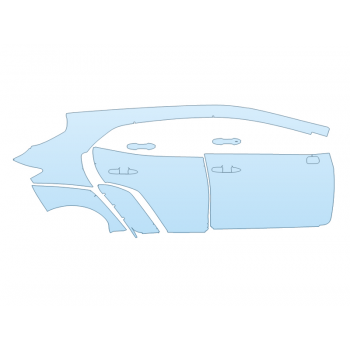 Precut PPF Kit – Clear Bra Paint Protection Film PAINT PROTECTION KIT - 2023 TOYOTA GR COROLLA CIRCUIT EDITION PASSENGER SIDE - PRECUT PPF CLEAR BRA WRAP