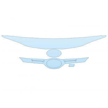 PAINT PROTECTION KIT - 2023 TOYOTA GR COROLLA CIRCUIT EDITION GRILL - PRECUT PPF CLEAR BRA WRAP