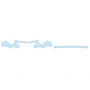 Precut PPF Kit – Clear Bra Paint Protection Film PAINT PROTECTION KIT - 2023 TOYOTA GR COROLLA CORE BUMPER (MULTI PIECE) - PRECUT PPF CLEAR BRA WRAP