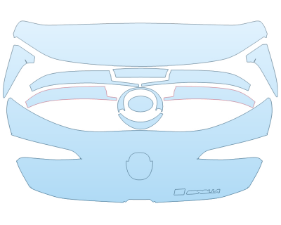 Precut PPF Kit – Clear Bra Paint Protection Film PAINT PROTECTION KIT - 2023 TOYOTA GR COROLLA CORE TRUNK - PRECUT PPF CLEAR BRA WRAP