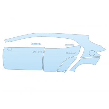 PAINT PROTECTION KIT - 2023 TOYOTA GR COROLLA CORE DRIVER SIDE - PRECUT PPF CLEAR BRA WRAP