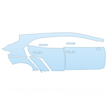 PAINT PROTECTION KIT - 2023 TOYOTA GR COROLLA CORE PASSENGER SIDE - PRECUT PPF CLEAR BRA WRAP