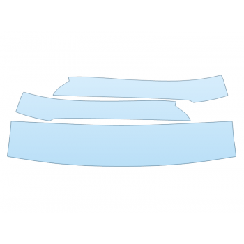 PAINT PROTECTION KIT - 2023 TOYOTA GRAND HIGHLANDER HYBRID LIMITED ROOF PILLARS - PRECUT PPF CLEAR BRA WRAP