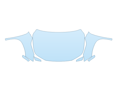 PAINT PROTECTION KIT - 2023 TOYOTA GRAND HIGHLANDER LIMTED FULL HOOD FENDERS MIRRORS(WRAPPED EDGES) - PRECUT PPF CLEAR BRA WRAP