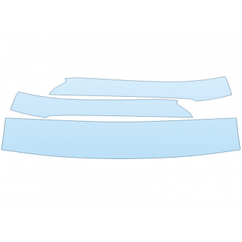 PAINT PROTECTION KIT - 2023 TOYOTA GRAND HIGHLANDER LIMTED ROOF PILLARS - PRECUT PPF CLEAR BRA WRAP