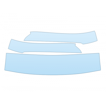 PAINT PROTECTION KIT - 2023 TOYOTA GRAND HIGHLANDER XLE ROOF PILLARS - PRECUT PPF CLEAR BRA WRAP