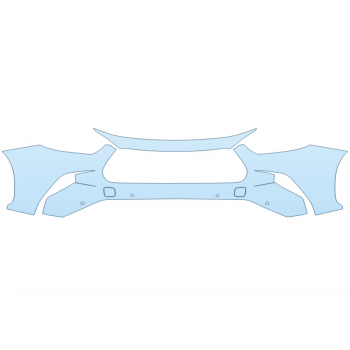 Precut PPF Kit – Clear Bra Paint Protection Film PAINT PROTECTION KIT - 2023 TOYOTA HIGHLANDER BRONZE EDITION BUMPER WITH SENSORS - PRECUT PPF CLEAR BRA WRAP