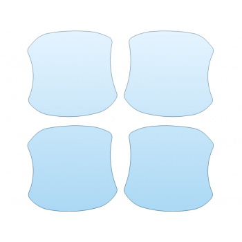 PAINT PROTECTION KIT - 2023 TOYOTA HIGHLANDER BRONZE EDITION DOOR CUPS - PRECUT PPF CLEAR BRA WRAP