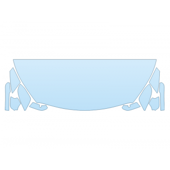 PAINT PROTECTION KIT - 2023 TOYOTA MIRAI LIMITED HOOD FENDERS MIRRORS 24 INCH - PRECUT PPF CLEAR BRA WRAP