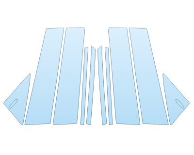 2023 TOYOTA MIRAI LIMITED B PILLARS