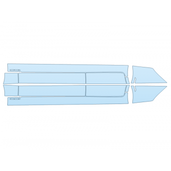PAINT PROTECTION KIT - 2023 TOYOTA MIRAI LIMITED ROCKERS - PRECUT PPF CLEAR BRA WRAP