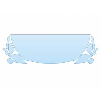 PAINT PROTECTION KIT - 2023 TOYOTA MIRAI XLE HOOD FENDERS MIRRORS 30 IN - PRECUT PPF CLEAR BRA WRAP