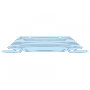 PAINT PROTECTION KIT - 2023 TOYOTA MIRAI XLE GRILL - PRECUT PPF CLEAR BRA WRAP