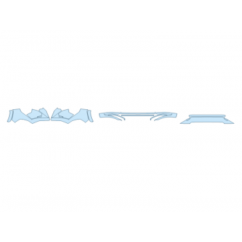 PAINT PROTECTION KIT - 2023 TOYOTA RAV4 PRIME SE BUMPER (MULTI PIECE) - PRECUT PPF CLEAR BRA WRAP