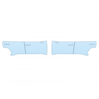 PAINT PROTECTION KIT - 2023 TOYOTA RAV4 PRIME SE FULL DOORS - PRECUT PPF CLEAR BRA WRAP