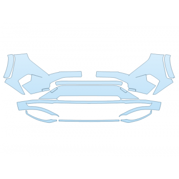 Precut PPF Kit – Clear Bra Paint Protection Film PAINT PROTECTION KIT - 2023 TOYOTA RAV4 PRIME XSE BUMPER - PRECUT PPF CLEAR BRA WRAP