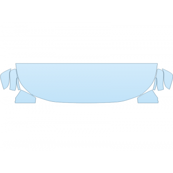 PAINT PROTECTION KIT - 2023 TOYOTA RAV4 PRIME XSE HOOD FENDERS MIRRORS 24 INCH (WRAPPED EDGES) - PRECUT PPF CLEAR BRA WRAP