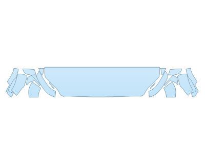 PAINT PROTECTION KIT - 2023 TOYOTA SEQUOIA CAPSTONE HOOD FENDERS MIRRORS 18 INCH (WRAPPED EDGES) - PRECUT PPF CLEAR BRA WRAP