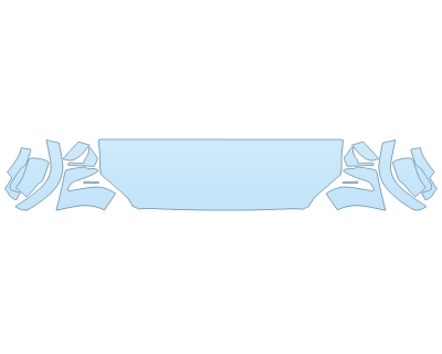 PAINT PROTECTION KIT - 2023 TOYOTA SEQUOIA CAPSTONE HOOD FENDERS MIRRORS 24 INCH (WRAPPED EDGES) - PRECUT PPF CLEAR BRA WRAP