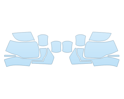 PAINT PROTECTION KIT - 2023 TOYOTA SEQUOIA CAPSTONE MIRRORS DOOR CUPS - PRECUT PPF CLEAR BRA WRAP