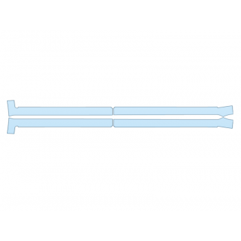 PAINT PROTECTION KIT - 2023 TOYOTA SEQUOIA CAPSTONE ROCKERS - PRECUT PPF CLEAR BRA WRAP