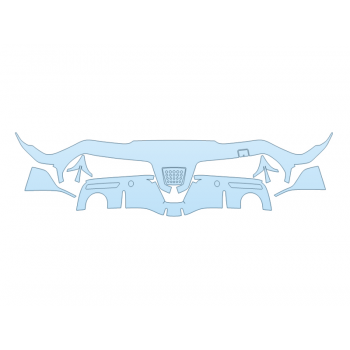 PAINT PROTECTION KIT - 2023 TOYOTA SUPRA 3.0 PREMIUM REAR DIFFUSER - PRECUT PPF CLEAR BRA WRAP