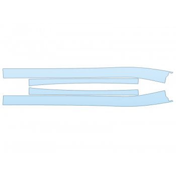 Precut PPF Kit – Clear Bra Paint Protection Film PAINT PROTECTION KIT - 2023 TOYOTA SUPRA 3.0 PREMIUM DOOR SILLS - PRECUT PPF CLEAR BRA WRAP