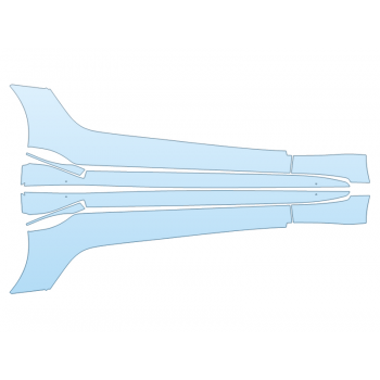 PAINT PROTECTION KIT - 2023 TOYOTA SUPRA 3.0 PREMIUM ROCKERS - PRECUT PPF CLEAR BRA WRAP