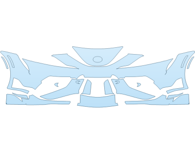 Precut PPF Kit – Clear Bra Paint Protection Film PAINT PROTECTION KIT - 2023 TOYOTA SUPRA A91 EDITION BUMPER - PRECUT PPF CLEAR BRA WRAP