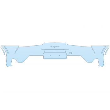 Precut PPF Kit – Clear Bra Paint Protection Film PAINT PROTECTION KIT - 2023 TOYOTA SUPRA A91 EDITION FULL REAR BUMPER - PRECUT PPF CLEAR BRA WRAP