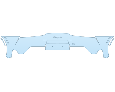 Precut PPF Kit – Clear Bra Paint Protection Film PAINT PROTECTION KIT - 2023 TOYOTA SUPRA A91 EDITION FULL REAR BUMPER - PRECUT PPF CLEAR BRA WRAP