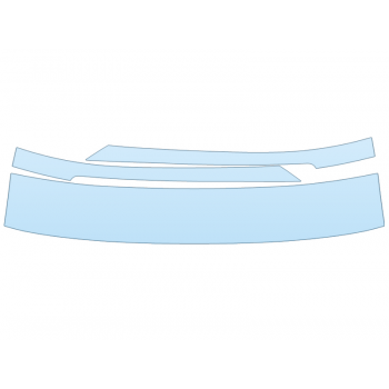 2025 VOLKSWAGEN ARTEON SE ROOF PILLARS - PRECUT PPF CLEAR BRA WRAP