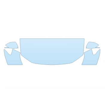 Precut PPF Kit – Clear Bra Paint Protection Film PAINT PROTECTION KIT - 2023 VOLKSWAGEN ATLAS COMFORTLINE HOOD FENDERS MIRRORS 30 IN(WRAPPED EDGES) - PRECUT PPF CLEAR BRA WRAP