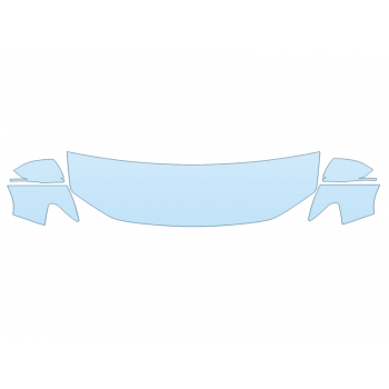 Precut PPF Kit – Clear Bra Paint Protection Film PAINT PROTECTION KIT - 2023 VOLKSWAGEN ATLAS HIGHLINE HOOD FENDERS MIRRORS 24 INCH (WRAPPED EDGES) - PRECUT PPF CLEAR BRA WRAP