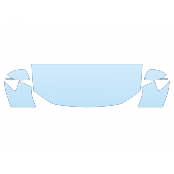 PAINT PROTECTION KIT - 2023 VOLKSWAGEN ATLAS HIGHLINE HOOD FENDERS MIRRORS 30 IN - PRECUT PPF CLEAR BRA WRAP