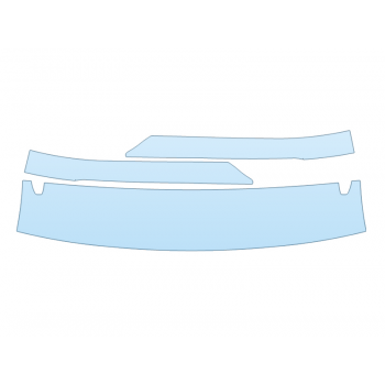 PAINT PROTECTION KIT - 2023 VOLKSWAGEN ATLAS HIGHLINE ROOF PILLARS - PRECUT PPF CLEAR BRA WRAP