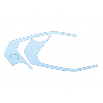 PAINT PROTECTION KIT - 2023 VOLKSWAGEN GOLF GTI S REAR FULL FENDERS - PRECUT PPF CLEAR BRA WRAP