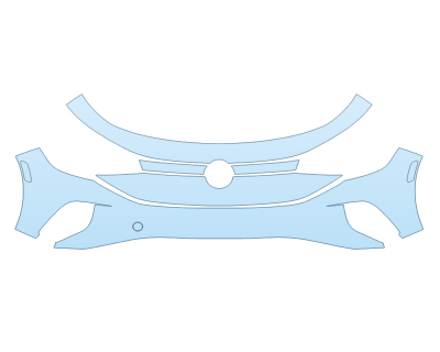 2023 VOLKSWAGEN ID.4 PRO S BUMPER