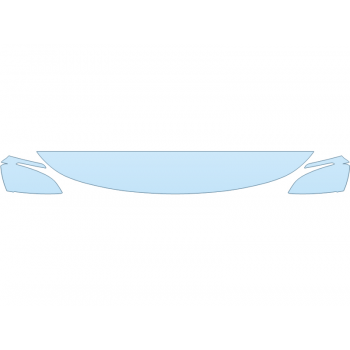 PAINT PROTECTION KIT - 2025 VOLKSWAGEN ID.4 PRO S HOOD FENDERS MIRRORS 12 INCH - PRECUT PPF CLEAR BRA WRAP
