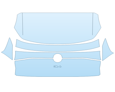 PAINT PROTECTION KIT - 2025 VOLKSWAGEN ID.4 PRO S REAR HATCH - PRECUT PPF CLEAR BRA WRAP