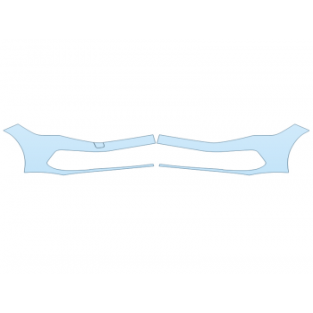 PAINT PROTECTION KIT - 2023 VOLKSWAGEN JETTA COMFORTLINE BUMPER (MULTI PIECE) - PRECUT PPF CLEAR BRA WRAP