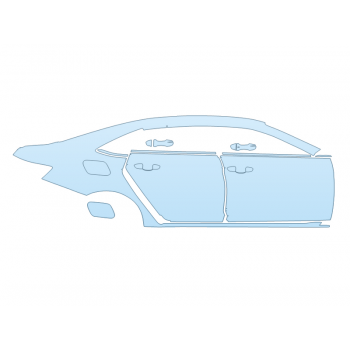 PAINT PROTECTION KIT - 2023 VOLKSWAGEN JETTA COMFORTLINE PASSENGER SIDE - PRECUT PPF CLEAR BRA WRAP