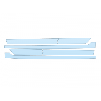 PAINT PROTECTION KIT - 2023 VOLKSWAGEN JETTA HIGHLINE ROCKERS - PRECUT PPF CLEAR BRA WRAP
