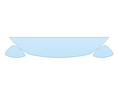 PAINT PROTECTION KIT - 2023 VOLKSWAGEN JETTA SPORT HOOD FENDERS MIRRORS 12 INCH (WRAPPED EDGES) - PRECUT PPF CLEAR BRA WRAP