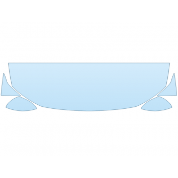 PAINT PROTECTION KIT - 2023 VOLKSWAGEN JETTA SPORT HOOD FENDERS MIRRORS 24 INCH - PRECUT PPF CLEAR BRA WRAP