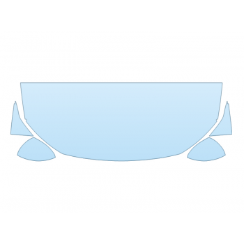 Precut PPF Kit – Clear Bra Paint Protection Film PAINT PROTECTION KIT - 2023 VOLKSWAGEN JETTA SPORT HOOD FENDERS MIRRORS 24 INCH (WRAPPED EDGES) - PRECUT PPF CLEAR BRA WRAP