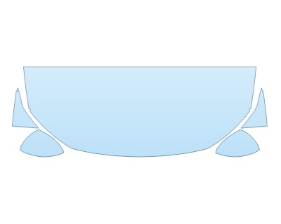 PAINT PROTECTION KIT - 2023 VOLKSWAGEN JETTA SPORT HOOD FENDERS MIRRORS 24 INCH (WRAPPED EDGES) - PRECUT PPF CLEAR BRA WRAP